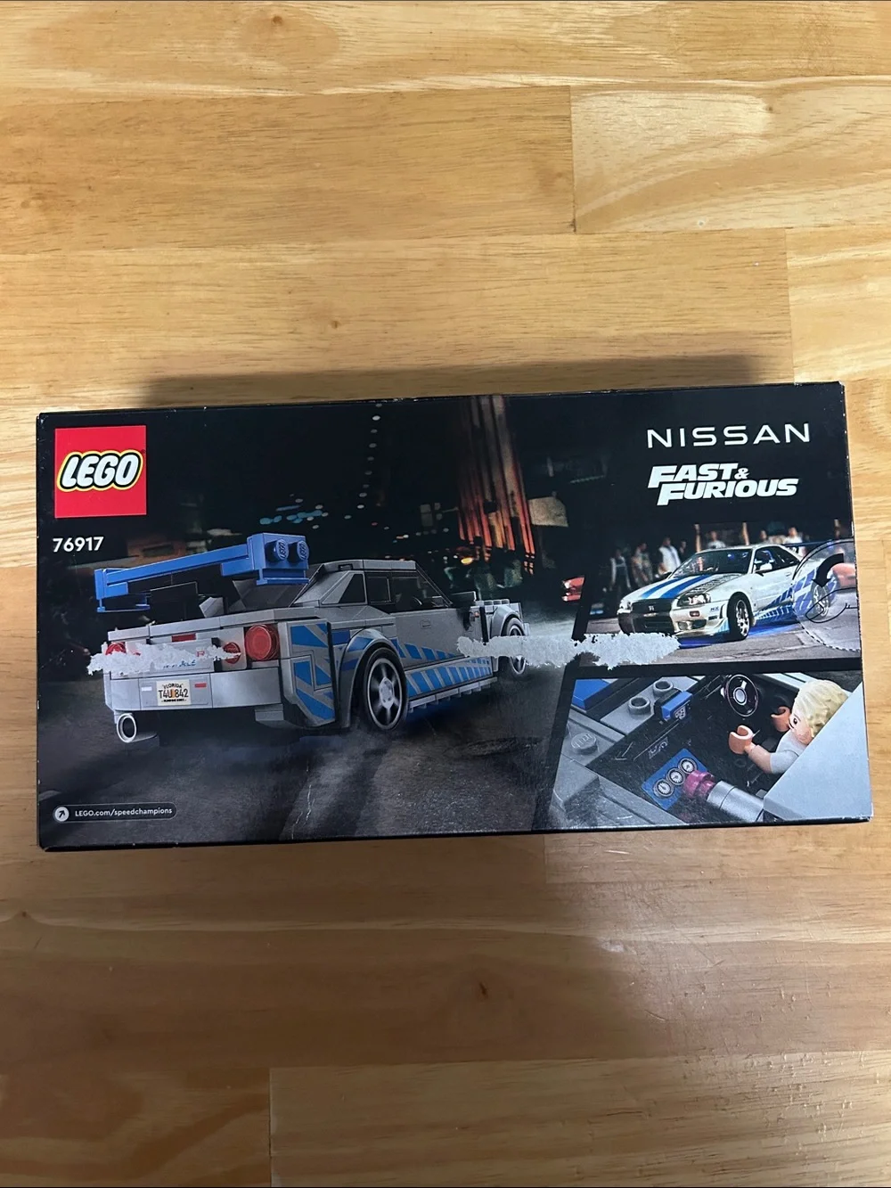 LEGO SPEED CHAMPIONS (76917) 2 Fast 2 Furious Nissan Skyline GT-R (R34) - NEW